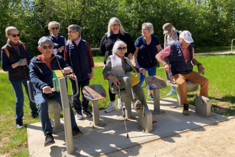 Promenade le 9 avril 2025 dans la trouée verte
